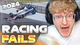 Die KRASSESTEN RACING Fails 2024!  Wie konnte das bitte PASSIEREN?? | CutterLukas