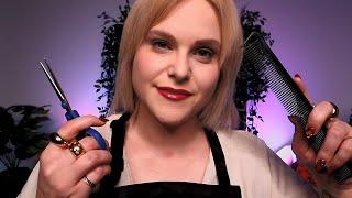 A Relaxing ASMR Haircut & Colour Consultation