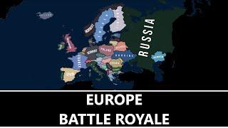 Europe [2023] - Battle Royale - Hoi4 Timelapse