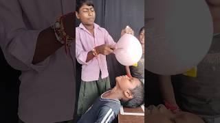 Lucky test water balloon cutting no cheating  || #funny #viral #shorts