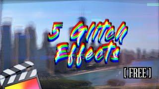 5 FREE Glitch Effects for FCPX | Final Cut Pro X Plugins Sharing