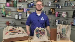 How To Sublimate Burlap Products