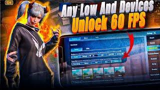 HOW TO GET 60 FPS SMOOTH SETTINGS IN GFX TOOLLOW END DEVICE | BGMI/PUBG Mobile