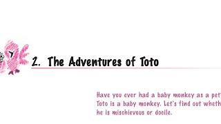 Class 9th The adventures of Toto chapter 2 full explanation हिंदी में