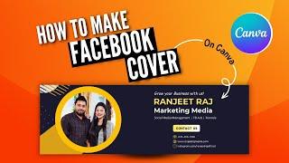 How to design a Facebook Cover Page on Canva | Facebook Banner Canva Tutorial