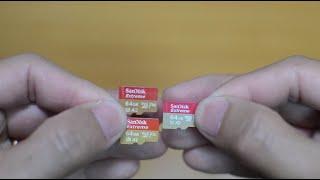Sandisk Extreme MicroSD Original vs Fake