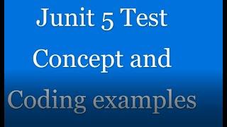 Junit 5 Test Annotation