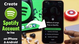 Create a FREE Spotify Account on iPhone & Android (2022)