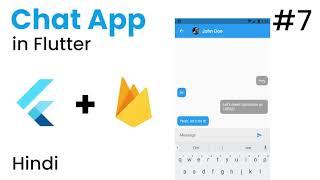 Making a Chat App in Flutter v2 #7 | Search Implementation and Chatroom UI | Hindi