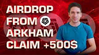 CRYPTO AIRDROP BEST 2023 | CLAIM 500$ Arkham TOKEN