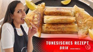 Brik Rezept aus Tunesien | mit Thunfisch und Kartoffeln | Traditionelle Zubereitung |