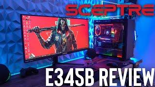 Sceptre E345B-QUT168 Review - The Budget Friendly IPS Monitor You've Been Waiting For!