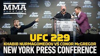 Khabib Nurmagomedov vs. Conor McGregor UFC 229 Press Conference - MMA Fighting