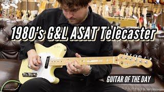Early 1980's G&L ASAT Telecaster Blonde | Guitar of the Day