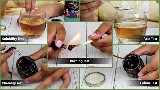 Shilajit Test, How Pure Is Your Shilajit? Find Out Now! 5 Purity test to check Shilajit at home