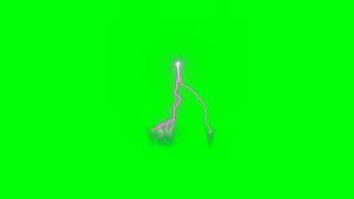 LIGHTNING EFFECT WITH SOUND ANIMATED GREEN SCREEN