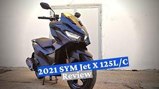 2021 Sym Jet X 125 L/C - Review