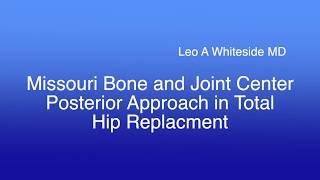 Missouri Bone and Joint Center Leo Whiteside