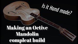 Beautiful Octave Mandolin Tenor Guitar Thrilling Complete Build