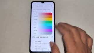 VIvo Y21 me color correction setting set kaise kare, Vivo Y21 accessibility setting