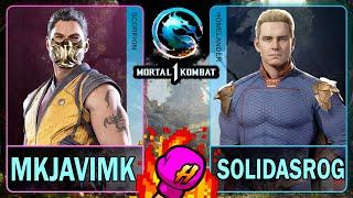 MK1 MKjavimk (SCORPION) VS Solidasrog (HOMELANDER)Mortal Kombat 14K 60ᶠᵖˢ