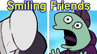 Friday Night Funkin' Hard Smile | Smiling Friends X Slenderman (Don't Look) (FNF Mod/Creepypasta)