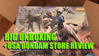 Unboxing & USA Gundam Store service review