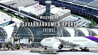 Welcome to SUVARNABHUMI AIRPORT 2024 | Microsoft Flight Simulator