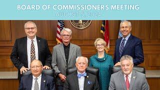 August 5, 2024 - Dare County Board of Commissioners Meeting