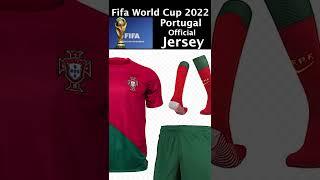 Cristiano Ronaldo Jersey | CR-7 | FIFA FOOTBALL WC 2022 | Portugal Official Jersey