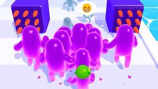 MAX LEVEL Join Blob Clash 3D - All Levels Gameplay Android, iOS