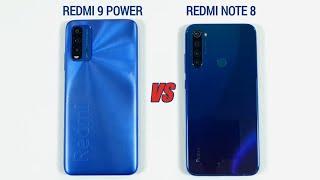 Redmi 9 Power vs Redmi Note 8 Speedtest & Camera Comparison