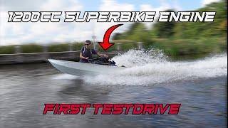 Homemade JETSKI part 5 - Exhaust, Cooling system & testdrive