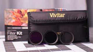 Vivitar Series 1 UV, CPL, & FLD Filter Kit Overview