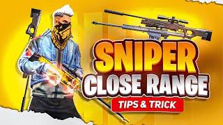 Sniper Top 5 Close Range Tricks | Garena Free Fire