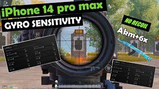 iPhone 14 pro max Gyro sensitivity | PUBG Mobile | Robber Playing