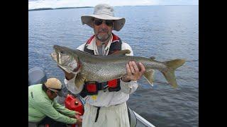 2024 Lake Trout Fishing on Trout Lake, Red Lake Ontario.