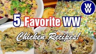 What's For Dinner? | 5 Favorite WW Chicken Recipes (Weight Watchers) BROCCOLI CHICKEN & CASSEROLE