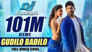 DJ Duvvada Jagannadham Video Songs - Gudilo Badilo Full Video Song -  Allu Arjun, Pooja Hegde