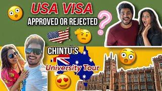 UNIVERSITY TOUR | USA VISA  | FUNNY VLOG | NACH ️