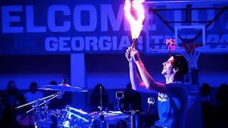 Fire Drumming Halftime Show! - Drum Cover Mashup