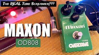 Maxon OD808 | The REAL Tube Screamer?
