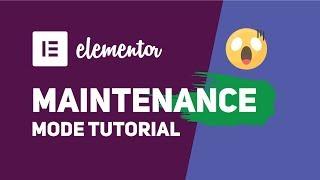 How To Enable Maintenance or Coming Soon Mode using Elementor (No Other Plugin)