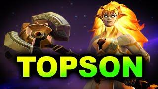 OG.TOPSON DAWNBREAKER GAMEPLAY - NEW PATCH 7.29 DOTA 2