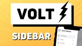 Let's Make A Reusable Sidebar With Volt (pt.1)