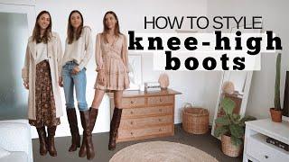 How To Wear Knee High Boots