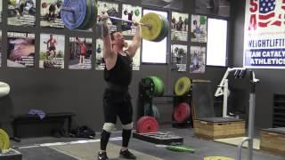 Donny Shankle (105kg) at Catalyst Athletics