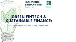 Joseph Ghorayeb - Green FinTech & Sustainable Finance: Fuelling another revolution in the finance wo