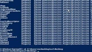 Windows Server 2008: PowerShell Script adding Active Directory Users