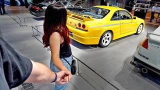 Taking My Japanese Wife on a Date to See Nissan's Rarest Cars in Japan!